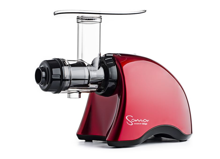 Ex-Display Sana Masticating Juicer by Omega Ferrari Red EUJ-707R