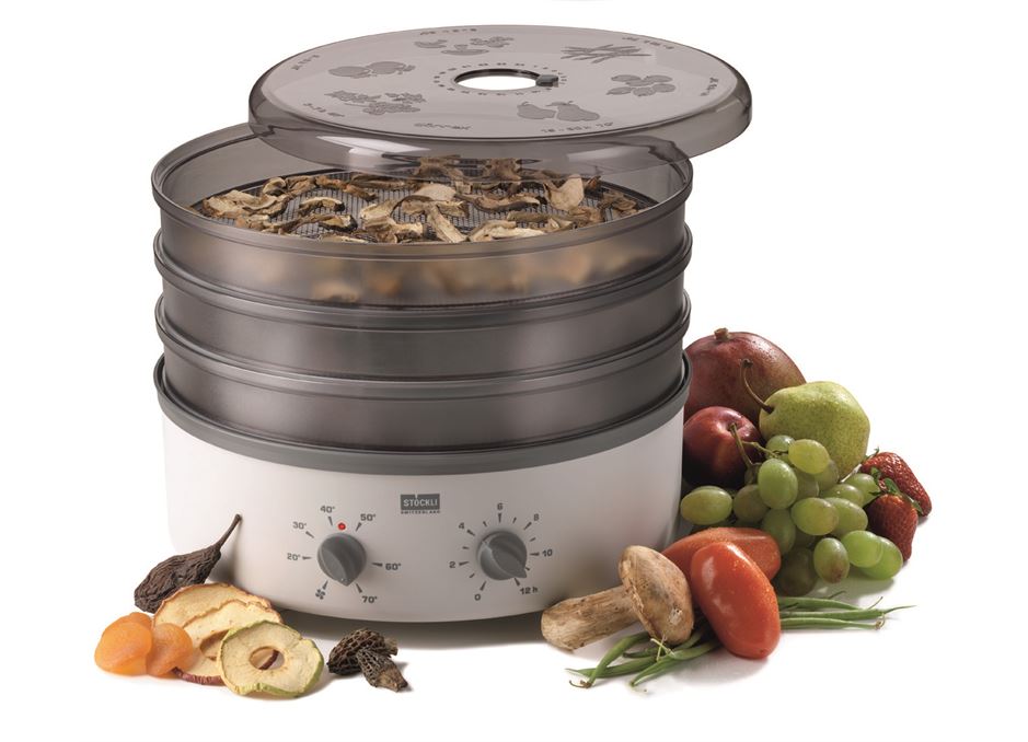 Ex-Display Stockli Dehydrator With Stainless Steel Trays And Timer
