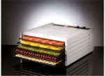 Excalibur 5 Tray Dehydrator With Timer White 4526T