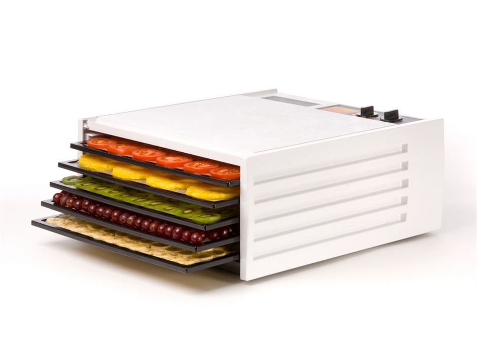 Excalibur 5 Tray Dehydrator With Timer White 4526T