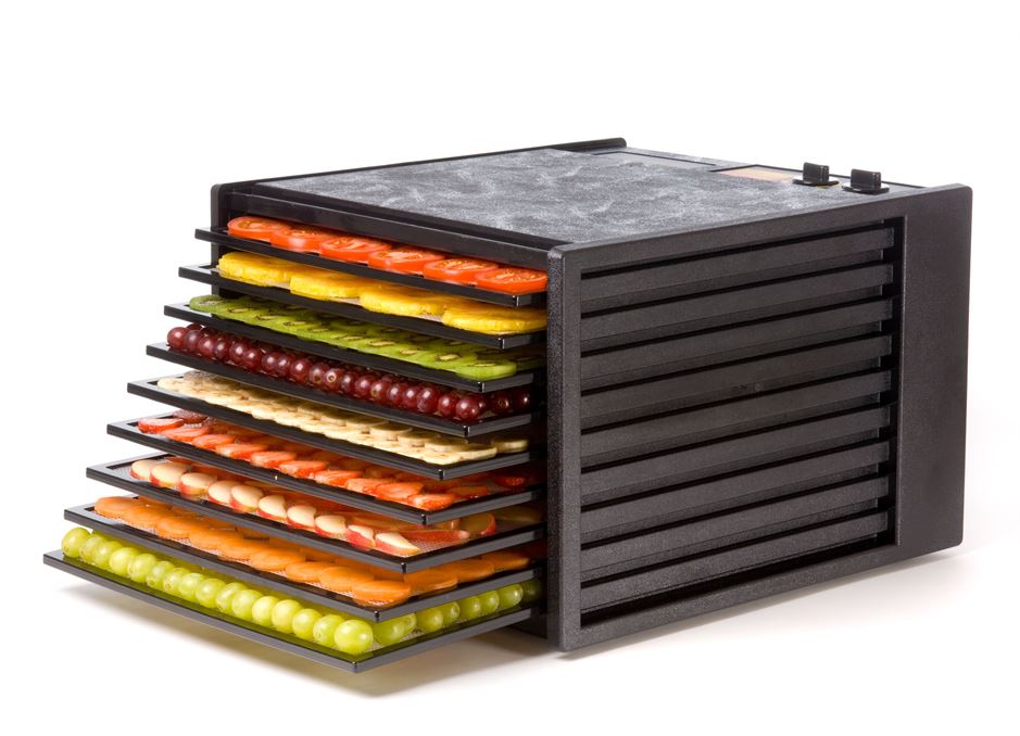 Faret vild Tilbagebetale relæ Excalibur 9-tray Dehydrator With Timer In Black