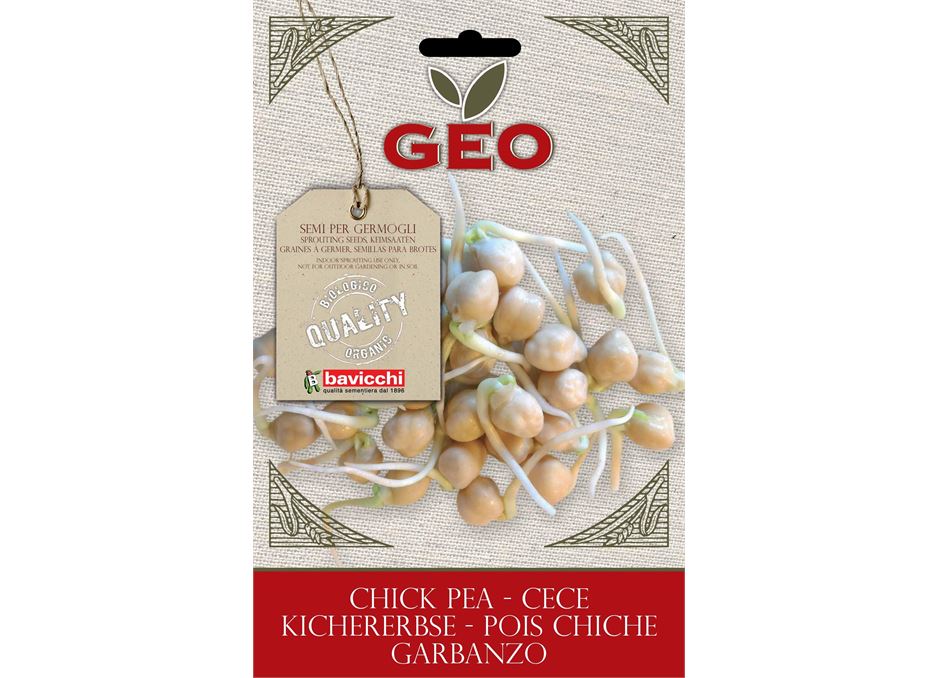 GEO Organic Chick Pea Seeds (5Kg Sack)