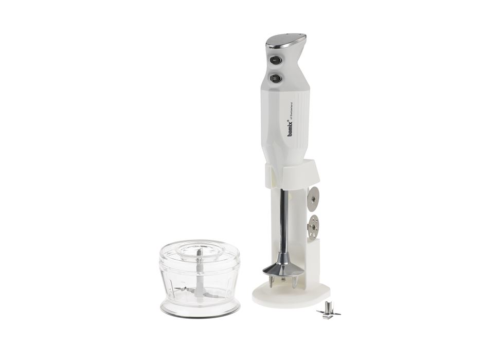 Bamix DeLuxe 200W Hand Blender in White