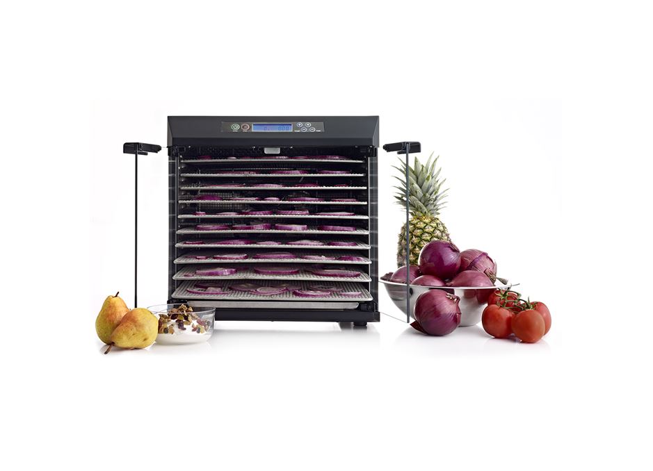 Excalibur EXC10EL Stainless Steel 10-Tray Digital Food Dehydrator