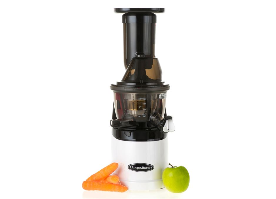 Omega MMV702 Mega Mouth Slow Juicer In Silver