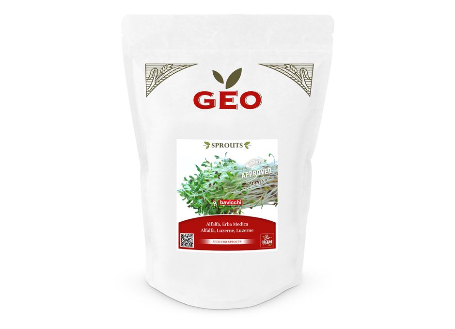 GEO Organic Alfalfa Seeds (500g Pack)
