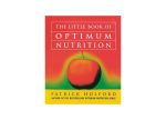 The Little Book of Optimum Nutrition by Patrick Holford