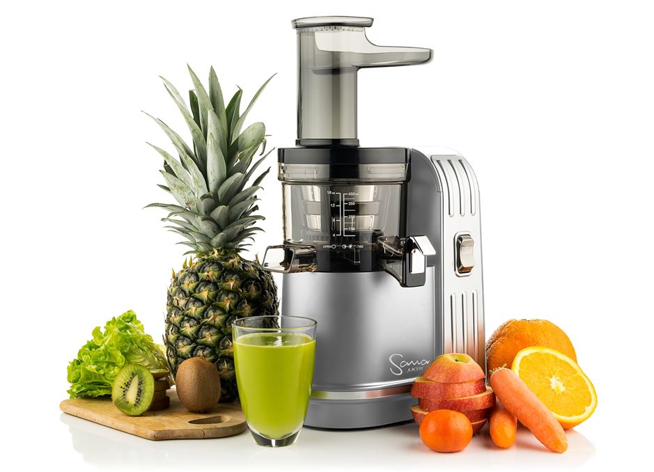 Sana EUJ-828 Vertical Slow Juicer in Orange