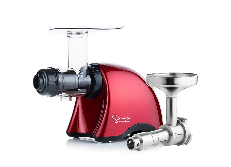 Sana EUJ-707 Juicer In Red with Oil Extractor