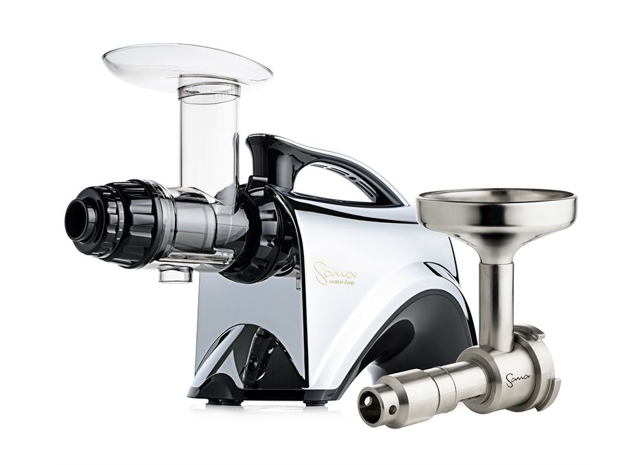 Sana EUJ-606 Juicer In Chrome with Oil Extractor