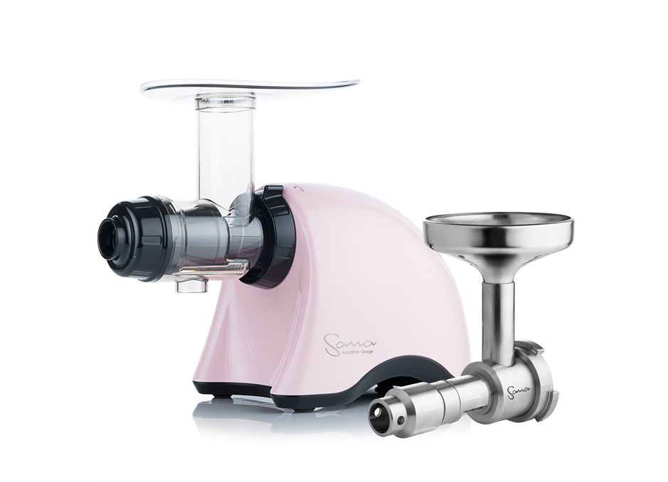Sana EUJ-707 Juicer In Pastel Pink with Oil Extractor