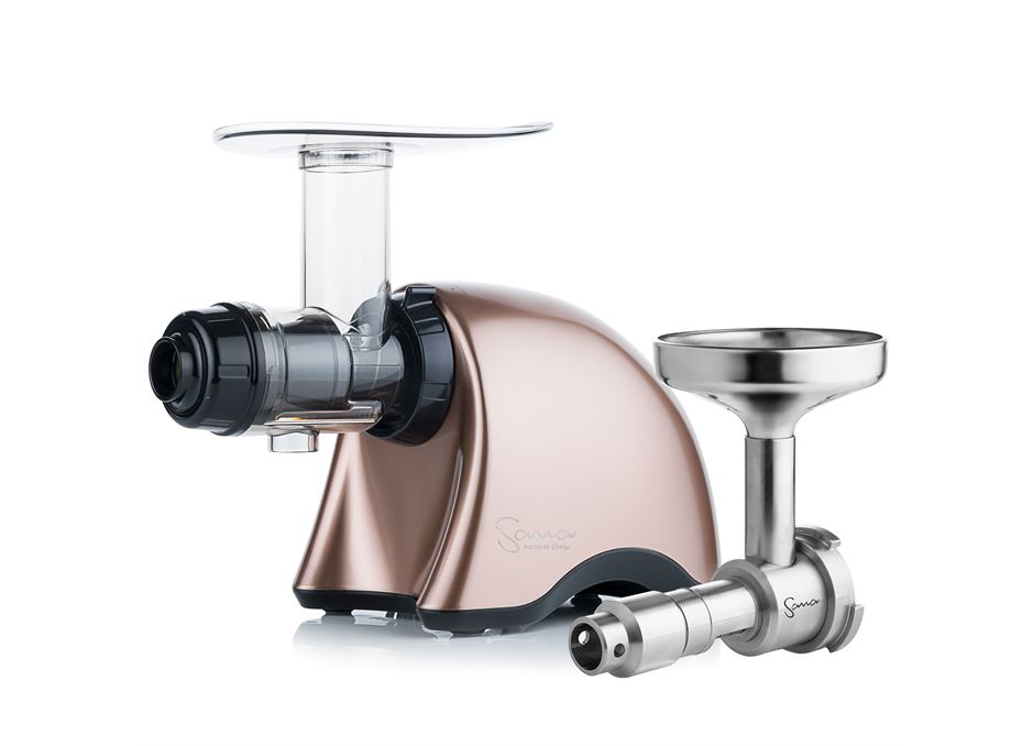 Sana EUJ-707 Juicer In Satin Bronze with Oil Extractor