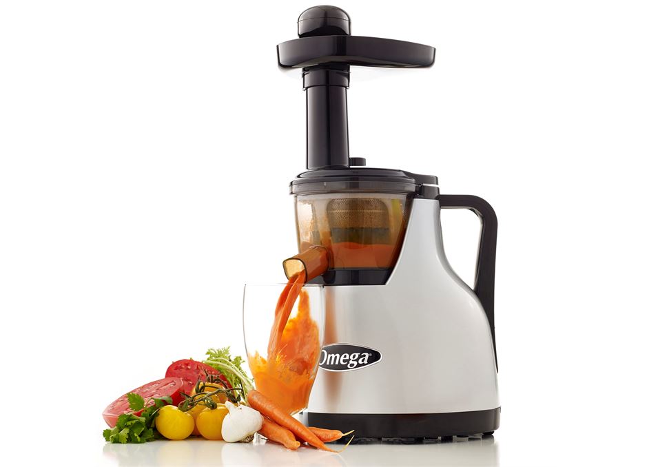 Ex-Demonstration Omega Vert VRT452HDS Slow Juicer in Silver