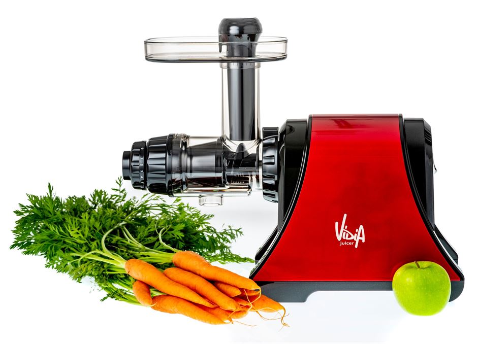 Vidia Slow Juicer SJ-002 in Red