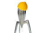 Alessi Juicy Salif Citrus Juicer with lemon Alessi Juicy Salif Citrus Squeezer