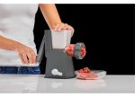 Lurch Base & Soul Meat Mincer Attachment in use Lurch Base & Soul Meat Mincer Attachment