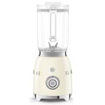 Smeg Blender in Cream BLF03CRUK Front View Smeg Blender in Cream BLF03CRUK Front View
