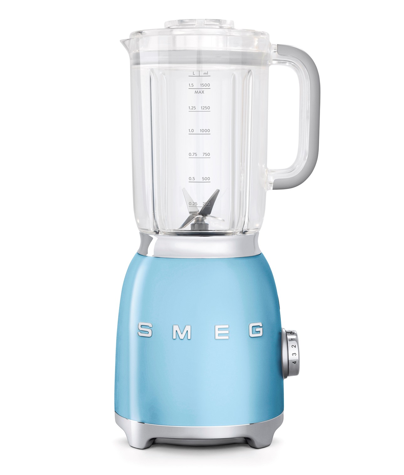 Smeg Blender in Pastel Blue BLF01