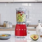 Smeg Blender in Red BLF03 in Kitchen