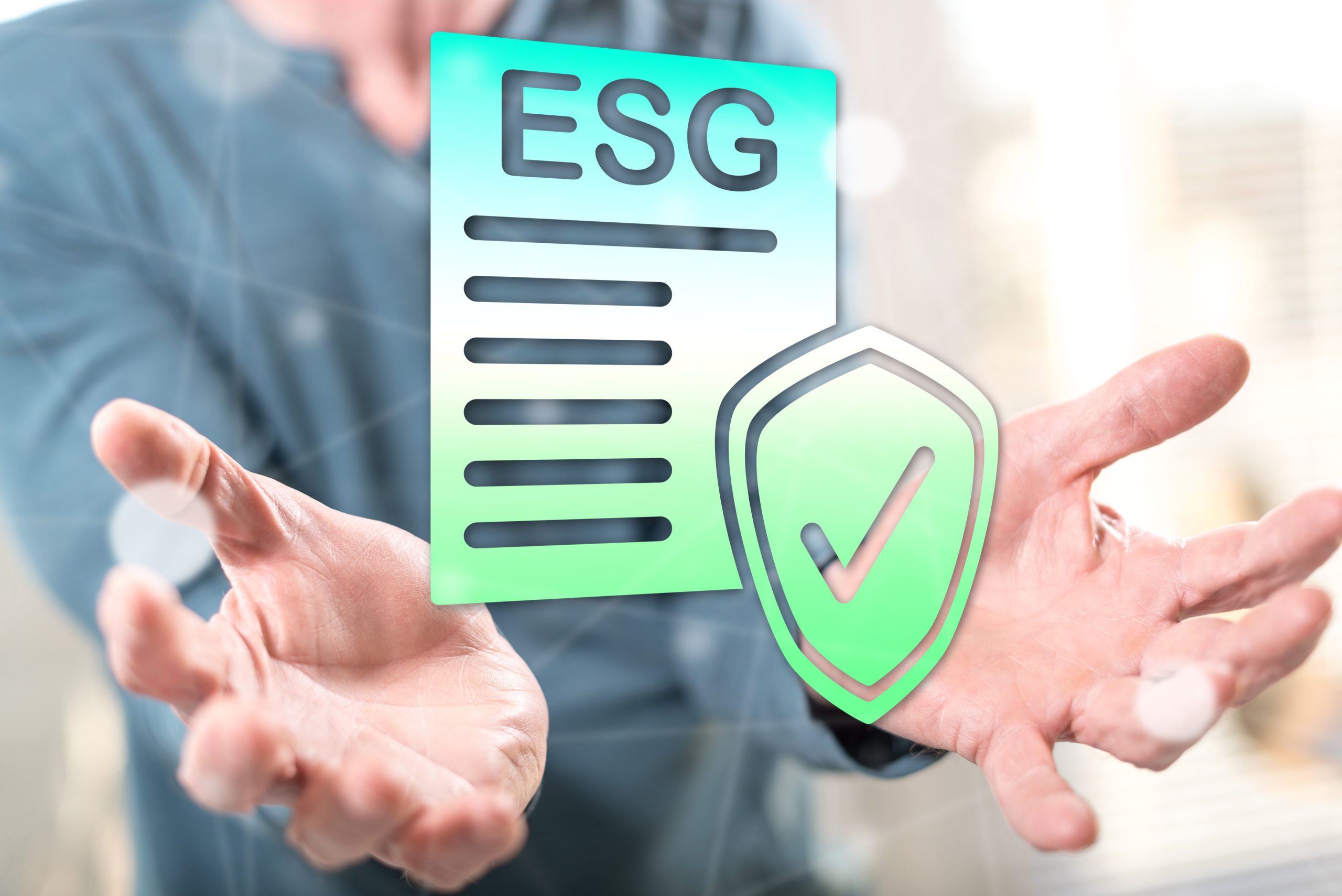 An Image Depicting A CheckmarkWith An ESG Checklist