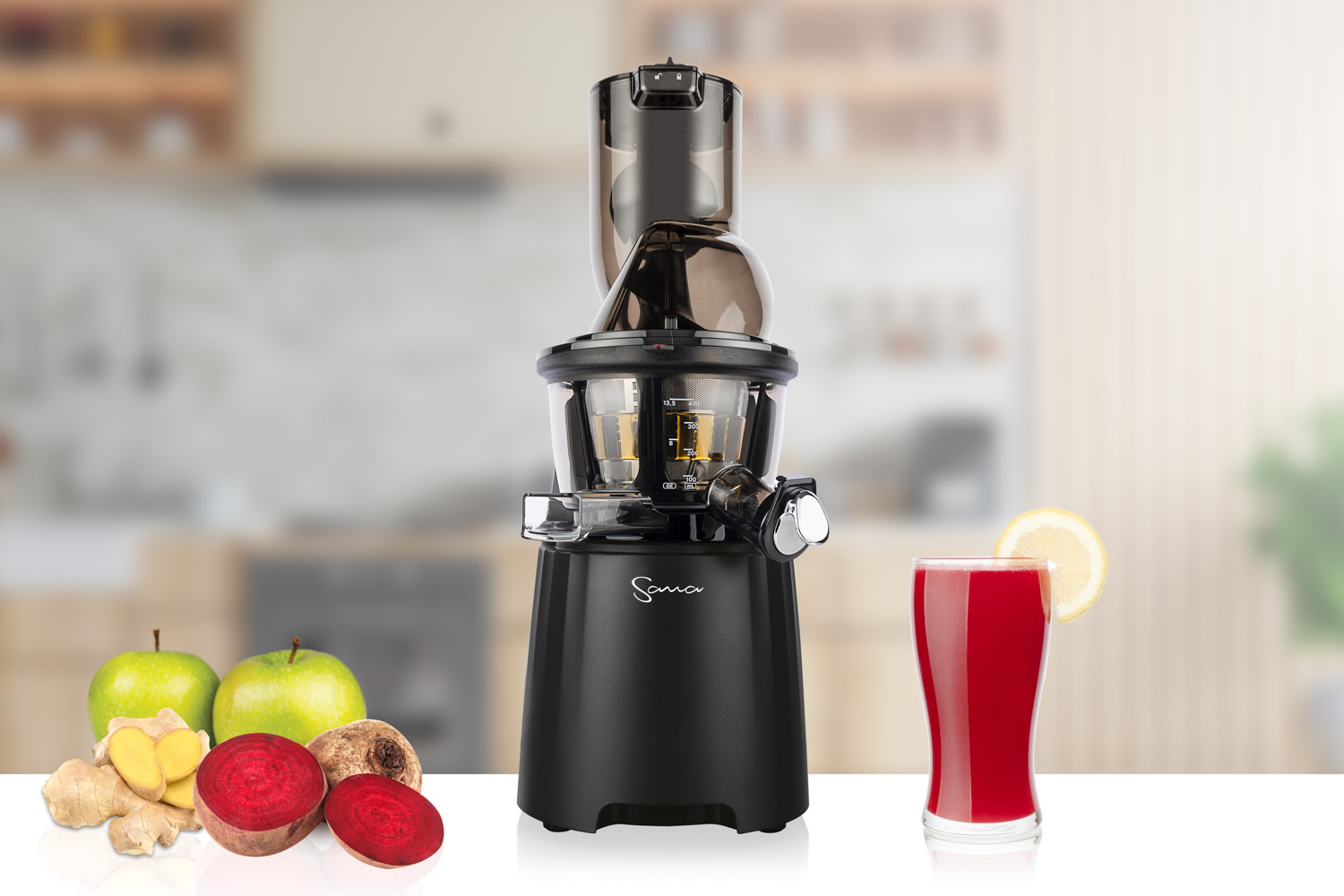 Sana 868 Wide Mouth Juicer Black