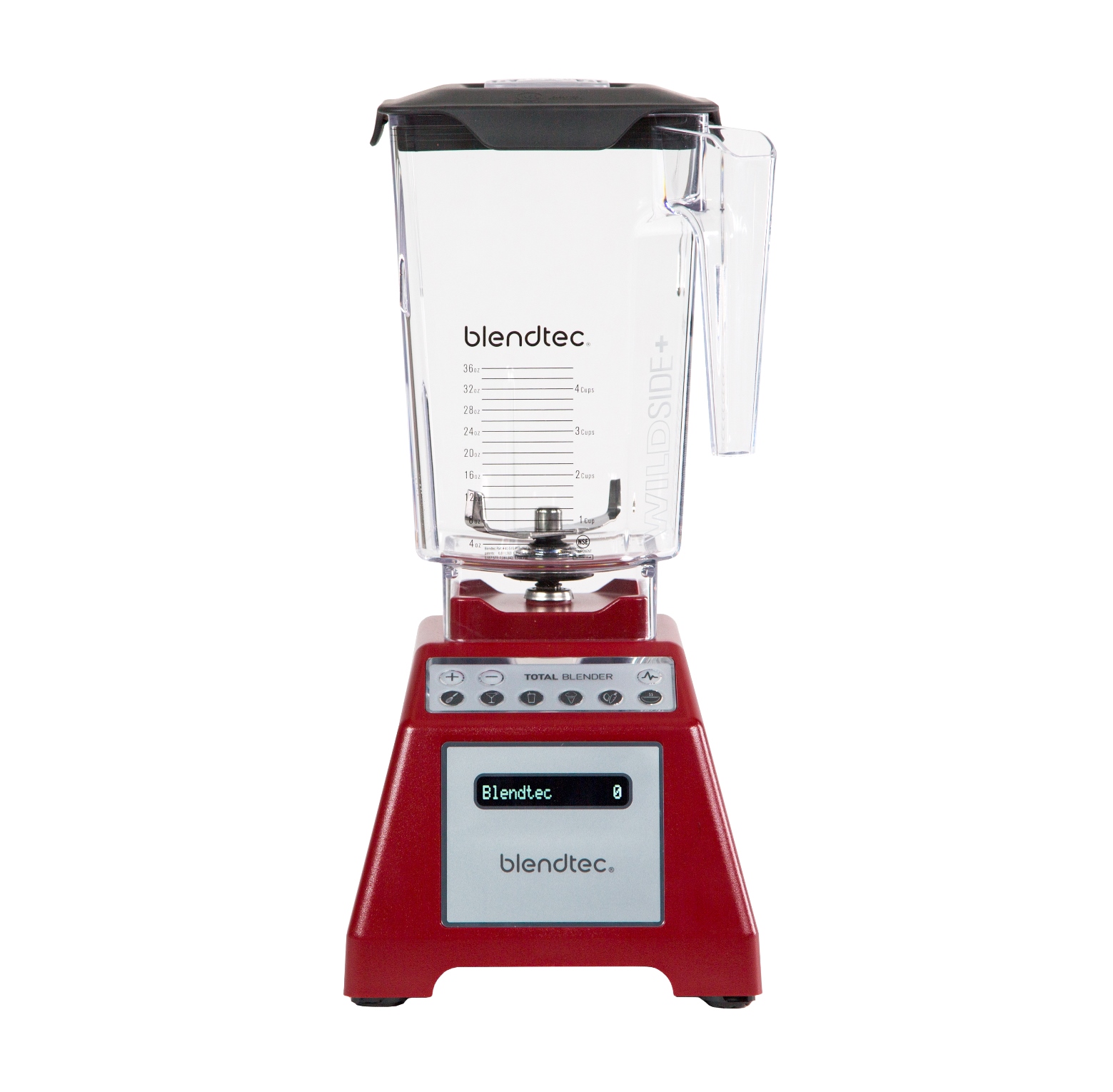 Blendtec Total Blender in Poppy Red