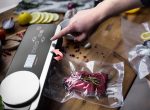 Gastroback Design Vacuum Sealer Advanced Scale Pro in operation