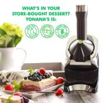 Yonanas Deluxe Frozen Dessert Maker Black Infographic Yonanas Deluxe Frozen Dessert Maker Black Infographic