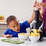 Yonanas Deluxe Frozen Dessert Maker Black Lifestyle Image Yonanas Deluxe Frozen Dessert Maker Black Lifestyle Image