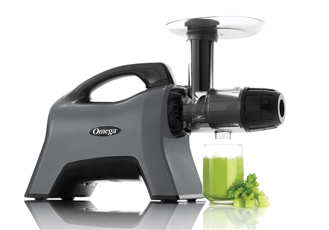 Omega MM1500 Slow Juicer in Grey