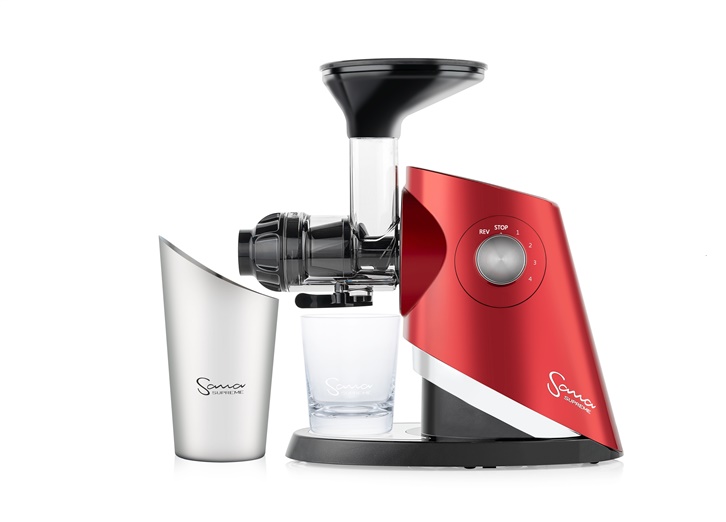 Sana Supreme 727 Juicer in Red