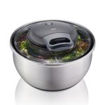 GEFU Pullit Stainless Steel Salad Spinner