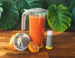 Pika Vacuum Juice Storage Set with Citrus Squeezer Lifestyle Pika Vacuum Juice Storage Set with Citrus Squeezer Lifestyle