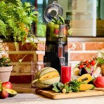 Hurom H70ST Self-Feeding Slow Juicer Black with Produce