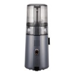 Hurom H70ST Self-Feeding Slow Juicer Grey Rear View