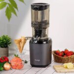 Kuvings AUTO6 Hands-Free Slow Juicer in Matt Gunmetal