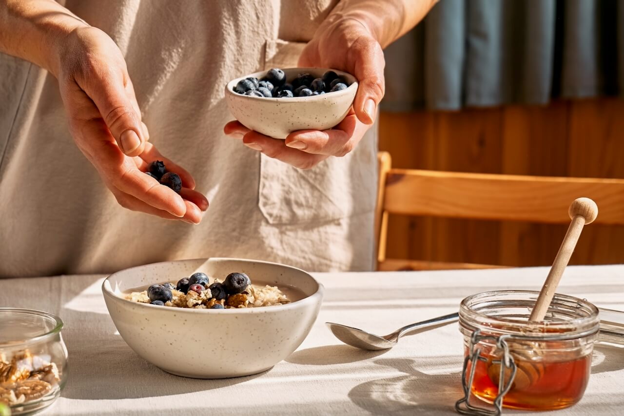 Preparing Fresh Muesli