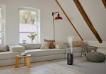 Stadler Form Oliver Black in Living Room Stadler Form Oliver Black in Living Room