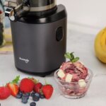 Kuvings AUTO6 Hands-Free Slow Juicer in Matt Gunmetal