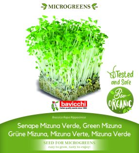 GEO Organic Green Mizuna Seeds