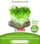 GEO Organic Red Komatsuna Seeds