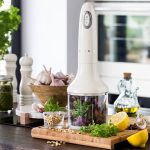 Smeg Hand Blender White with Herbs