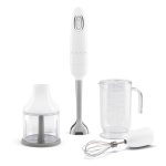 Smeg Hand Blender With Accessories HBF03WHUK in White