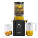 Omega Time Saving Cold Press Batch Juicer in Black