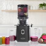 Omega Time Saving Cold Press Batch Juicer in Kitchen