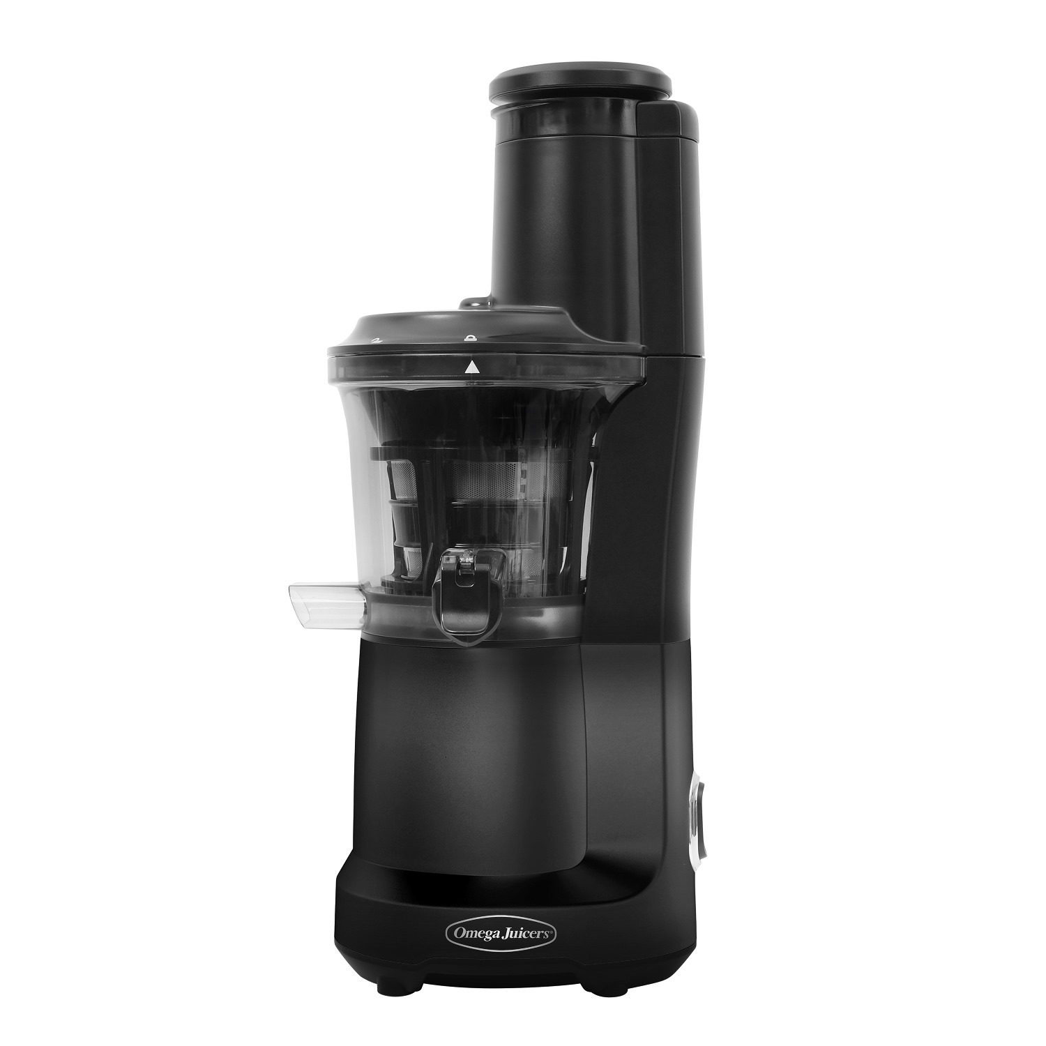 Omega Vertical Wide Mouth Cold Press Juicer Black