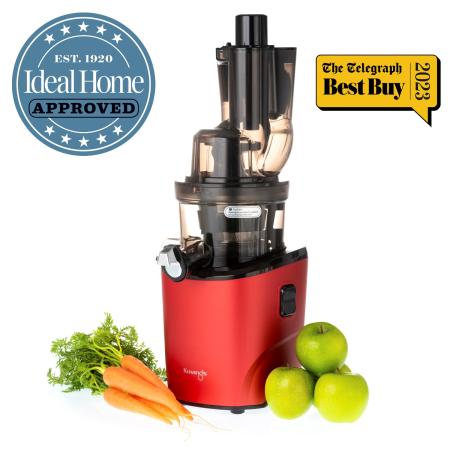 Kuvings REVO830 Cold Press Juicer Red with Awards