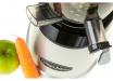 Omega MMV702 Mega Mouth Slow Juicer In Silver