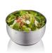 GEFU Pullit Stainless Steel Salad Spinner with produce
